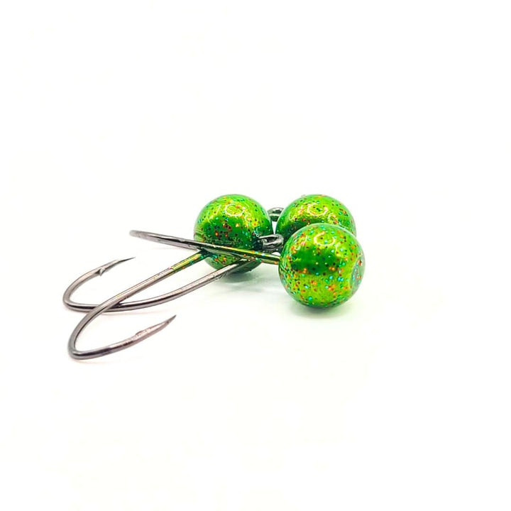 Round Jig Heads - 1/32- 1/16 - 1/8 - 10 Pack - No Collar