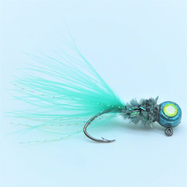 Hand Tied Crappie Jigs-3D Eyes-3 Pack